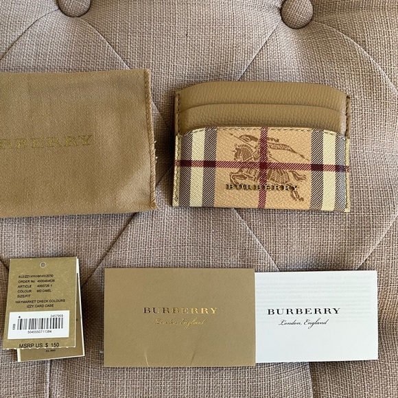 Burberry Handbags - Authentic Burberry Card Holder